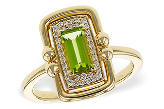 G329-26829: LDS RG .72 PERIDOT .84 TGW (8x4MM PER)