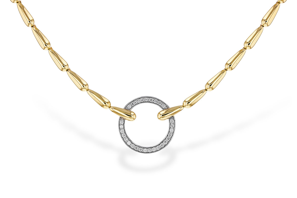 G329-26856: NECKLACE .33 TW (17")