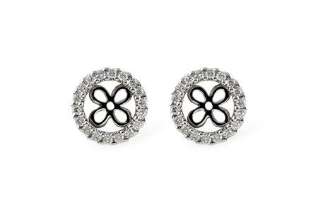 H241-95020: EARRING JACKETS .30 TW (FOR 1.50-2.00 CT TW STUDS)