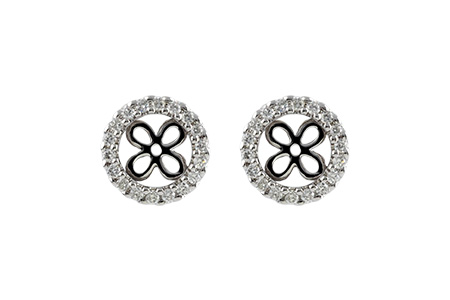 H241-95020: EARRING JACKETS .30 TW (FOR 1.50-2.00 CT TW STUDS)