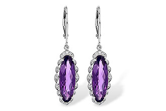 H244-71365: EARR 4.75 AMETHYST 4.90 TGW