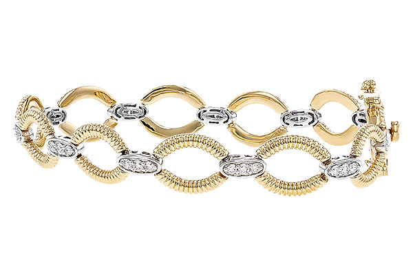 H329-24111: BRACELET .75 TW (7")