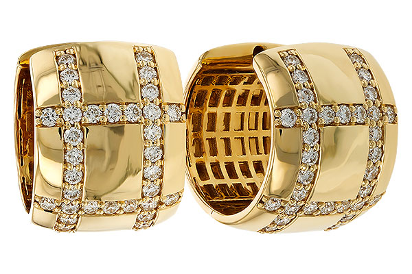 H329-25038: EARRINGS .75 TW