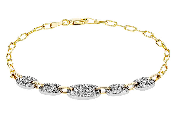 H329-25911: BRACELET .75 TW (7")