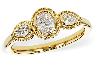 H329-25983: LDS DIA RG .60 TW FANCY CUT DIAMONDS