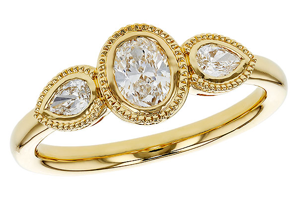 H329-25983: LDS DIA RG .60 TW FANCY CUT DIAMONDS