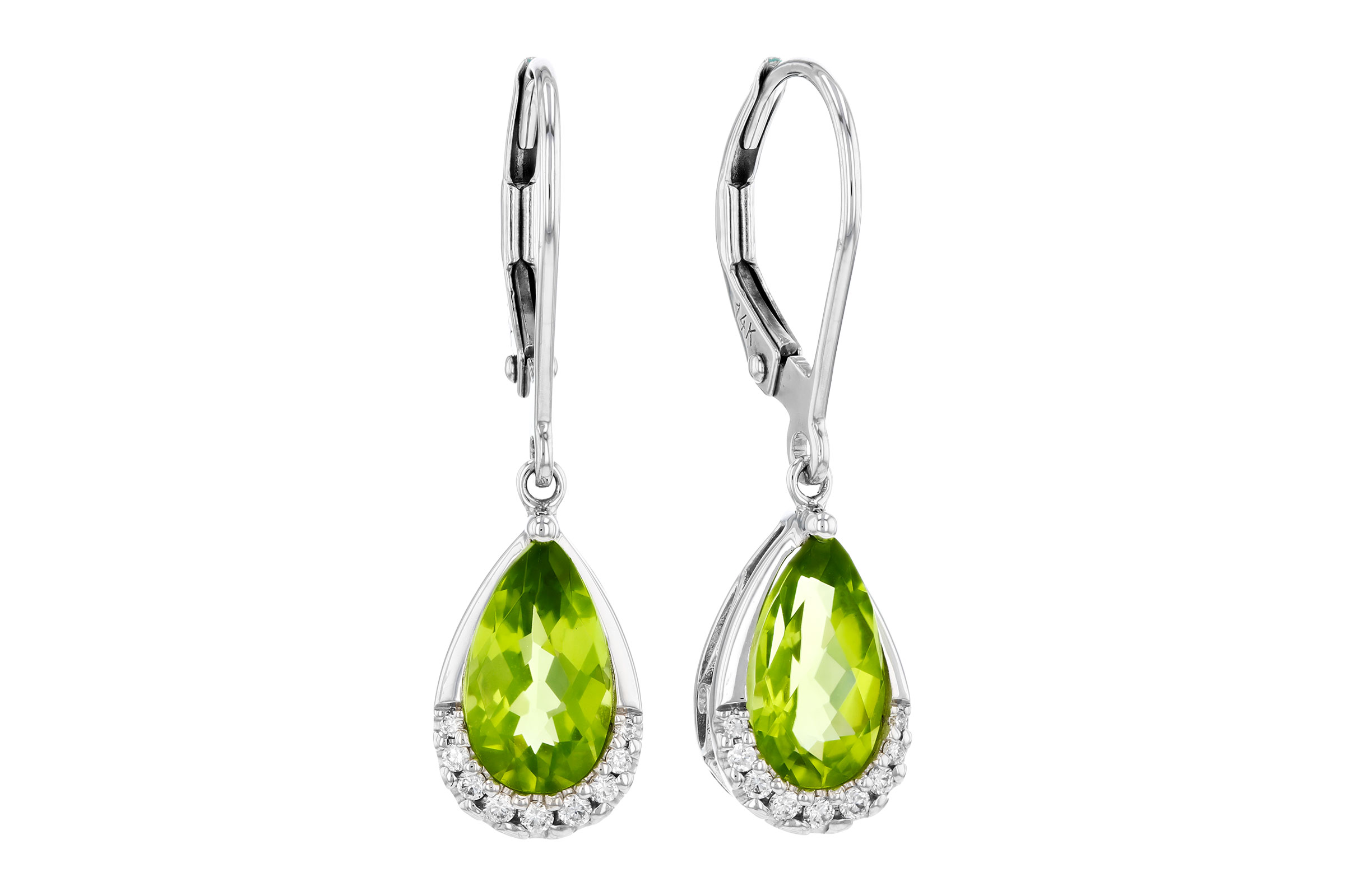 H330-11374: EARR 1.85 PERIDOT 1.94 TGW (9x5MM PS)