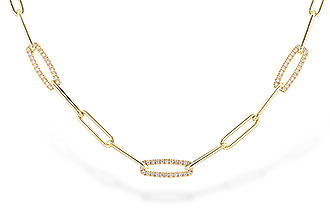 K328-27811: NECKLACE .75 TW (17 INCHES)