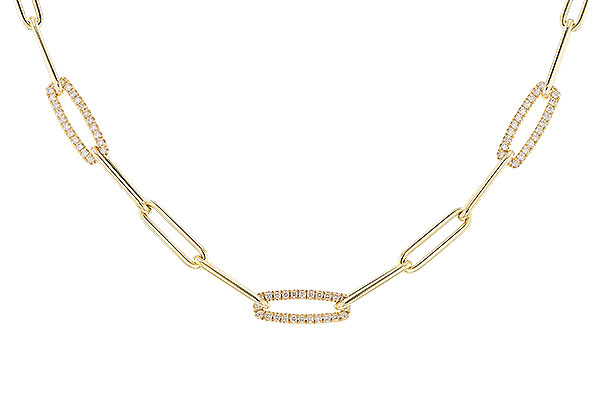 K328-27811: NECKLACE .75 TW (17 INCHES)