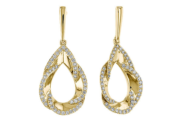 K329-20529: EARRINGS .50 TW