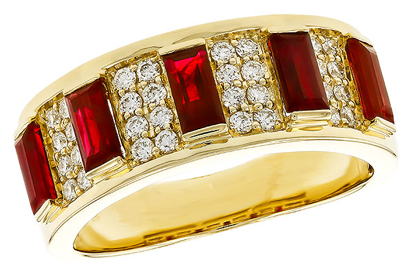 K329-23265: LDS WED RG 1.40 TW RUBY 1.69 TGW