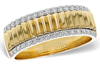 K329-25011: LDS DIA WED RG .33 TW