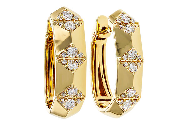 K329-25038: EARRINGS .50 TW