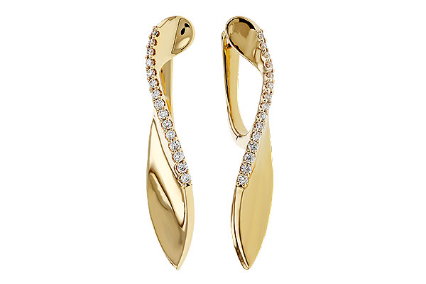 K329-25938: EARRINGS .18 TW