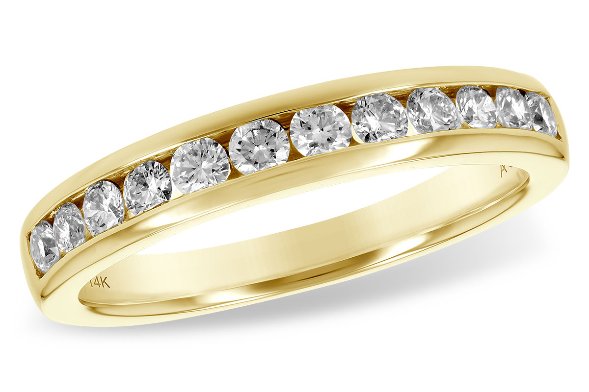 L242-89601: LDS WED RG .50 TW (12 STONES)