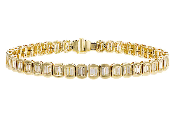 L329-18701: BRACELET 2.30 TW BAGUETTE (7")