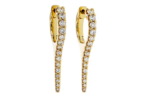 L329-25947: EARRINGS .52 TW