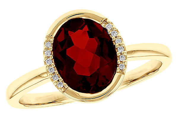 L330-10501: LDS RG 2.02 TW GARNET 2.05 TGW (9x7 GAR)
