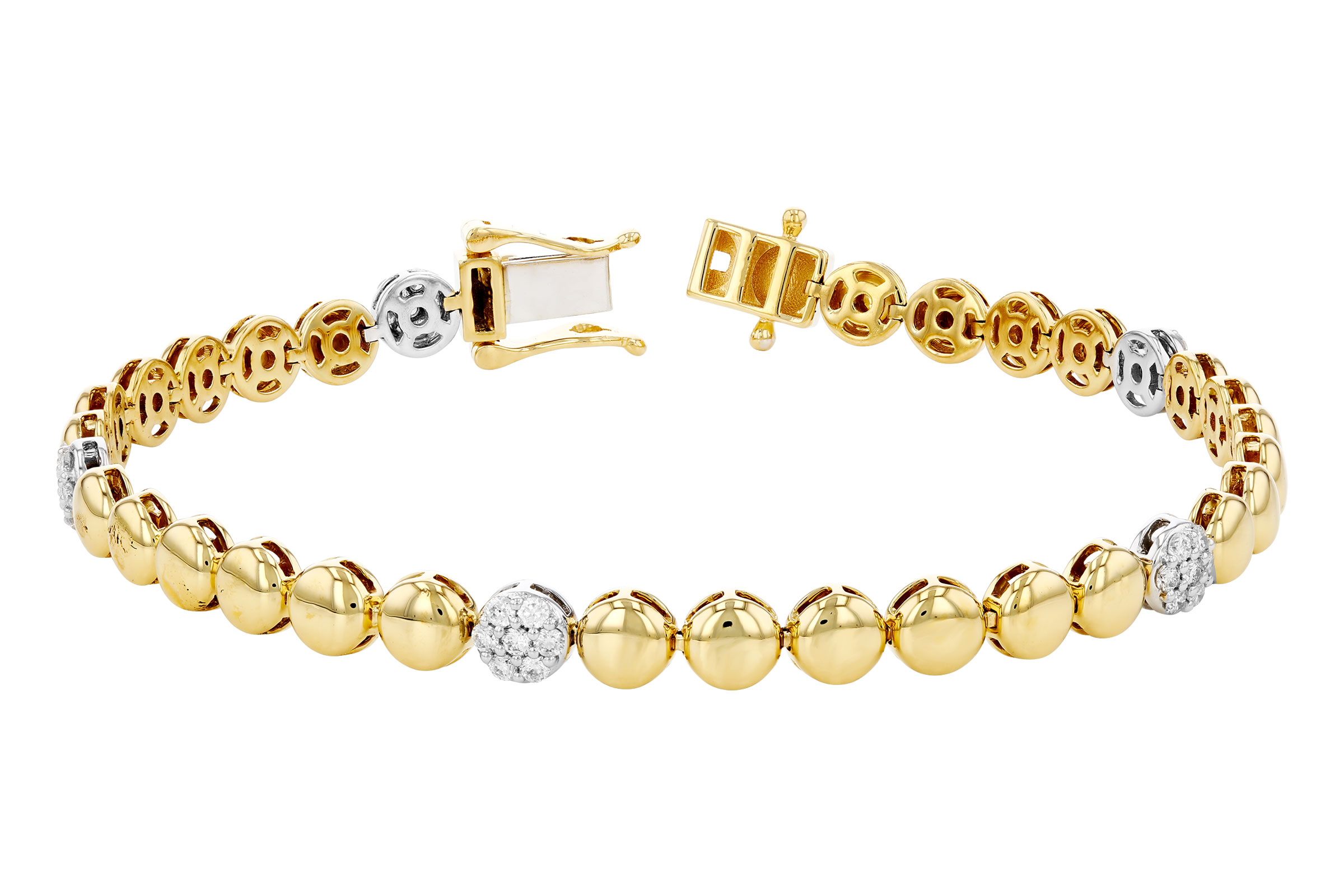 L330-10520: BRACELET .50 TW (7")