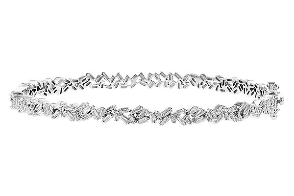 M327-37774: BANGLE .84 TW BAGUETTE DIAS