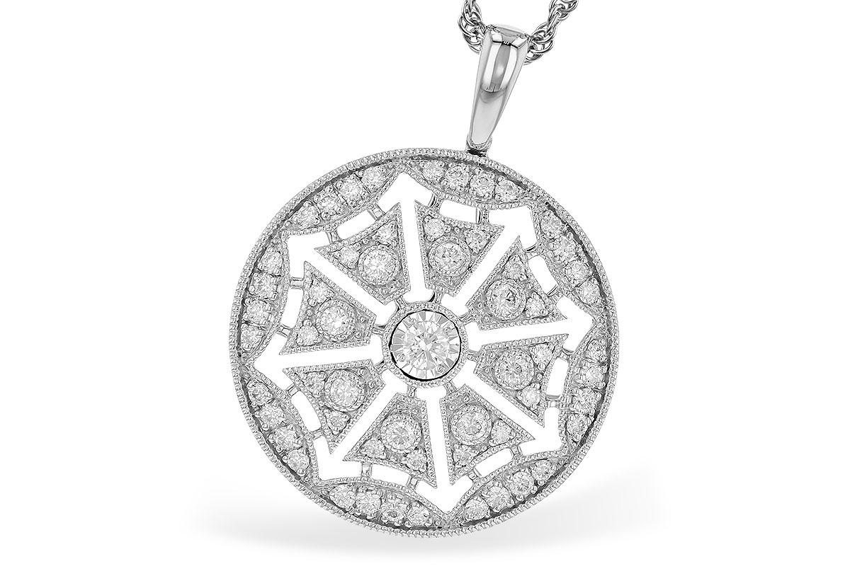 M328-27783: NECKLACE .38 TW