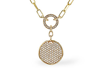 M329-20474: NECKLACE .92 TW (17")