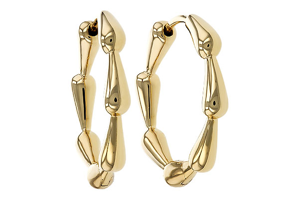 M329-24138: GOLD EARRINGS (21MM)