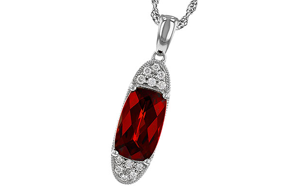 M329-25010: NECK 2.45 GARNET 2.55 TGW