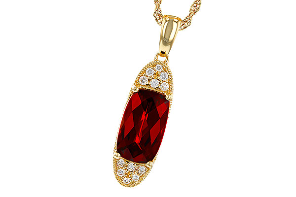 M329-25010: NECK 2.45 GARNET 2.55 TGW
