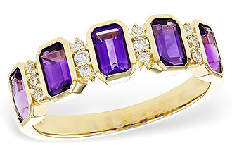 M329-26847: LDS RG 1.18 TW AMETHYST 1.30 TGW