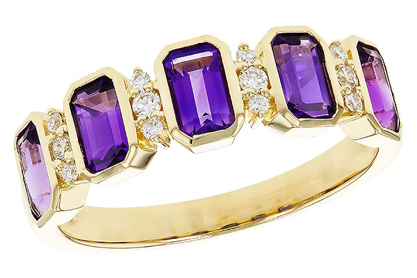 M329-26847: LDS RG 1.18 TW AMETHYST 1.30 TGW
