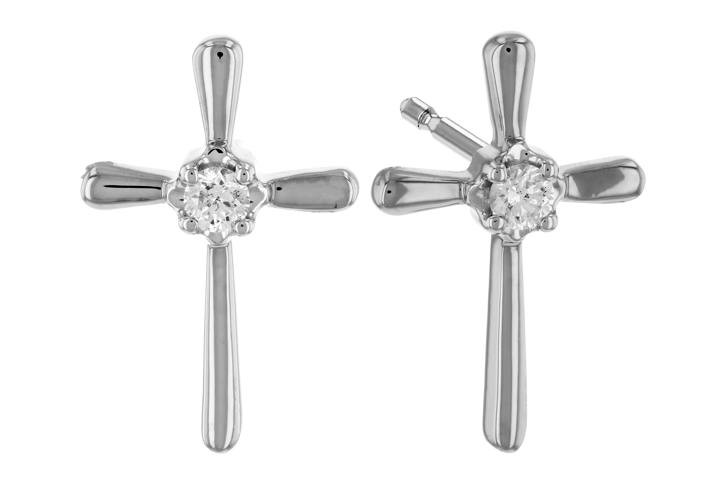 M330-10483: EARRINGS .04 TW