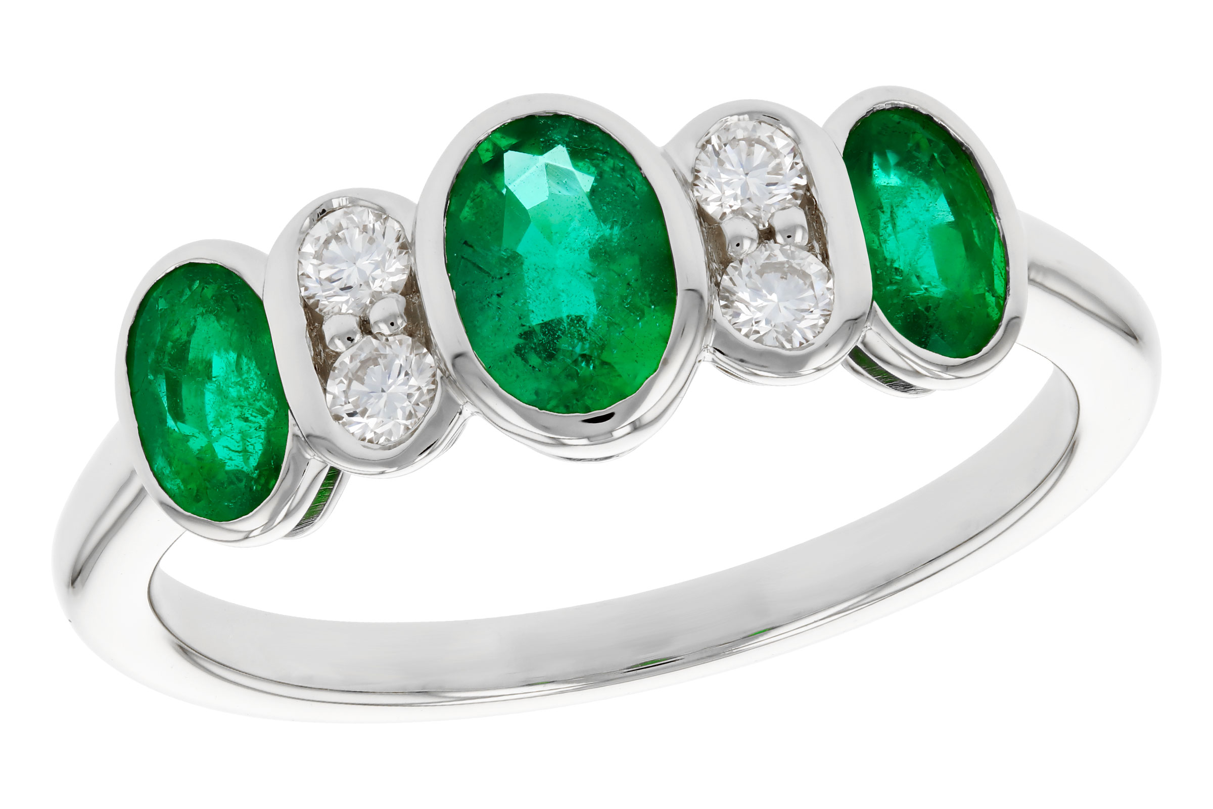 M330-12301: LDS RG .90 TW EMERALD 1.05 TGW