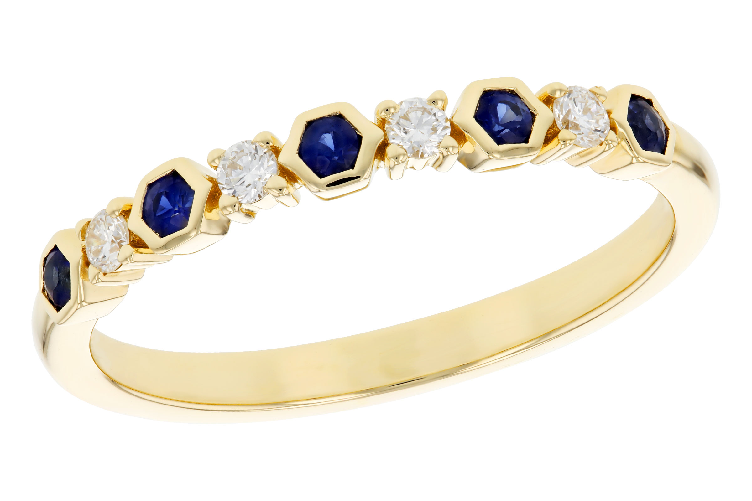 M330-12310: LDS WED RG .14 TW SAPPHIRE .24 TGW